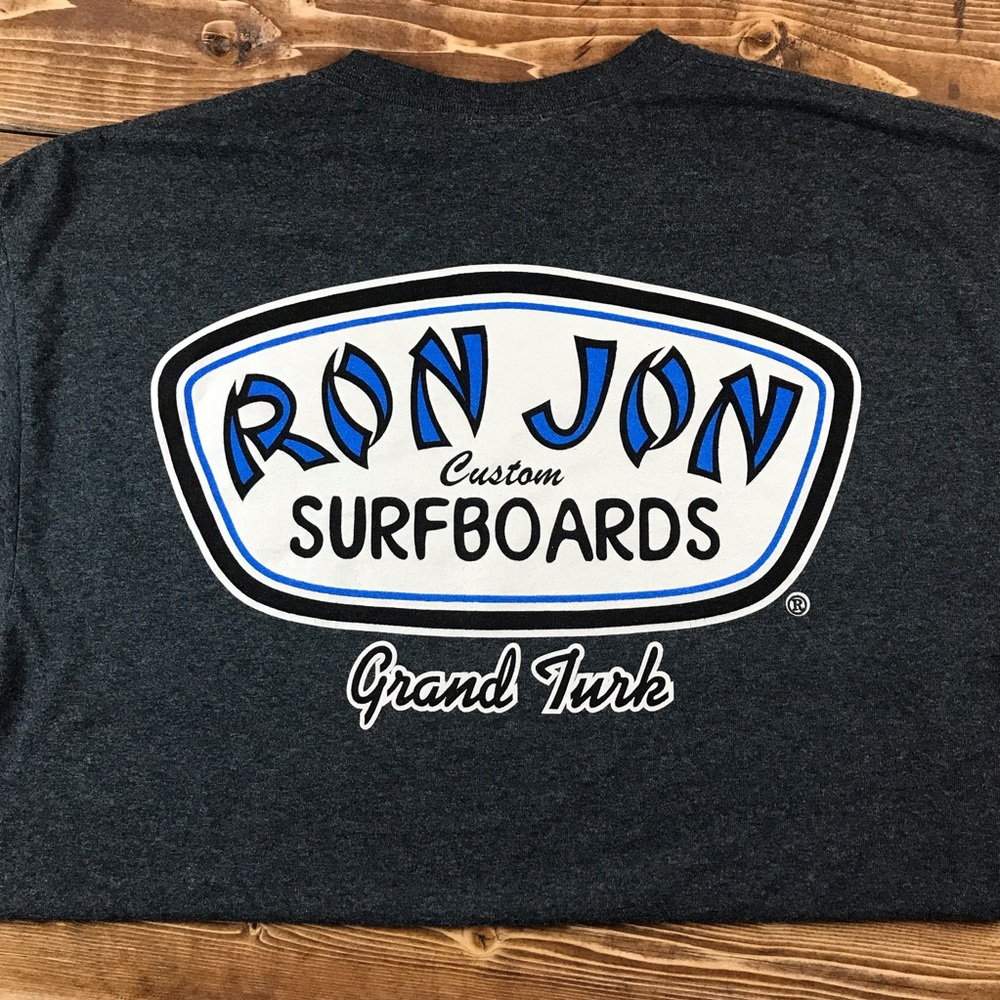 Ron Jon Surf Destination Navy Tee Size L